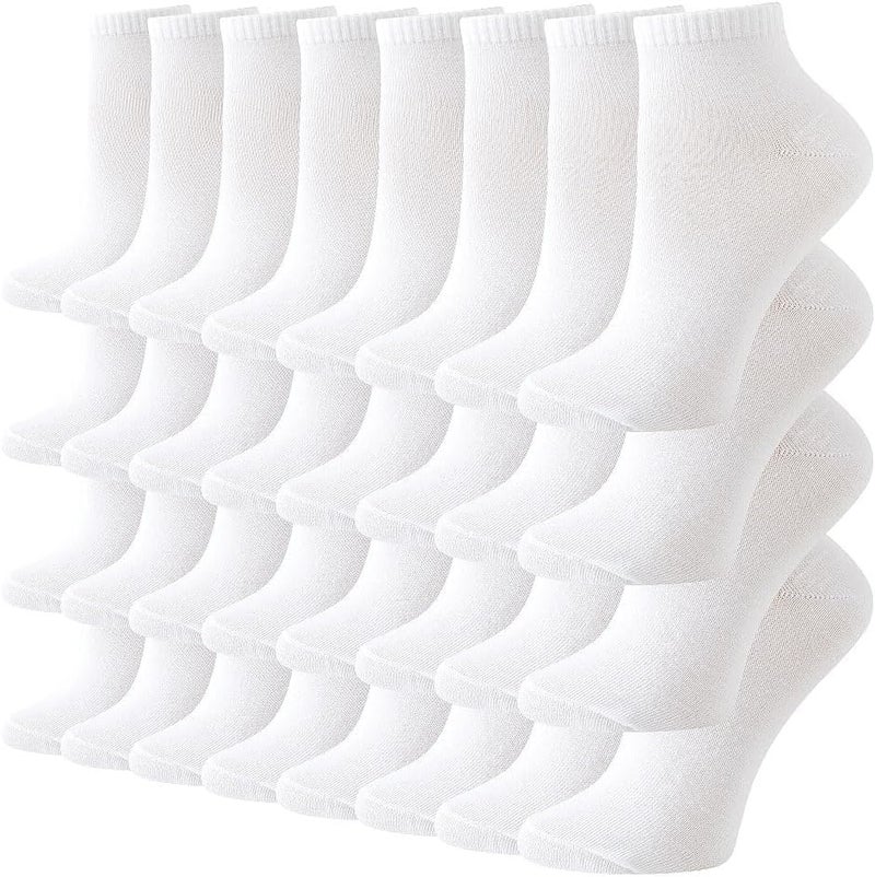 JOYNÉE 8/16 Pairs Womens Ankle Socks Lightweight Breathable Low Cut Casual Socks,Sock Size:9-11 - Image 1